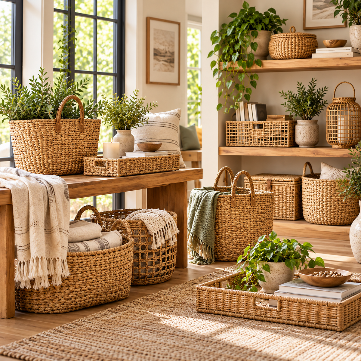 Baskets, Trays & Totes