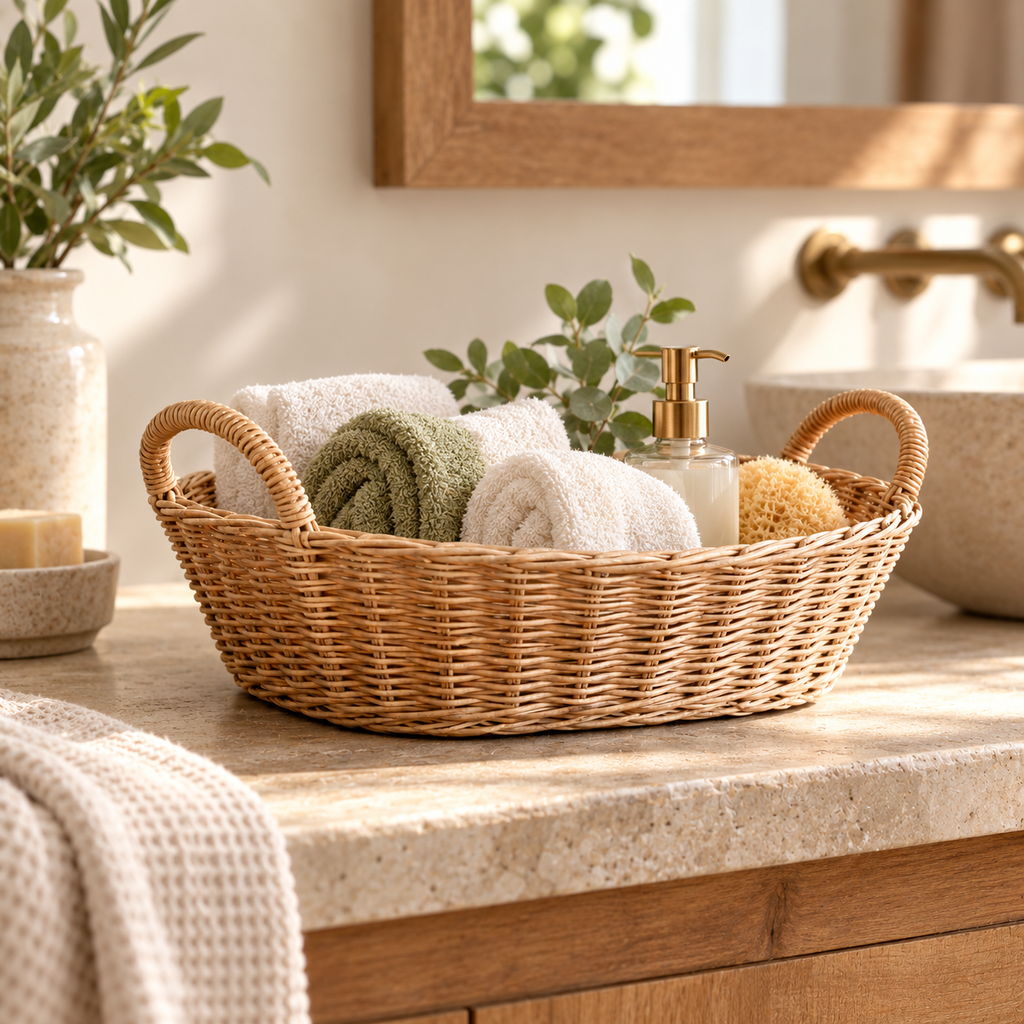 Oval Woven Basket