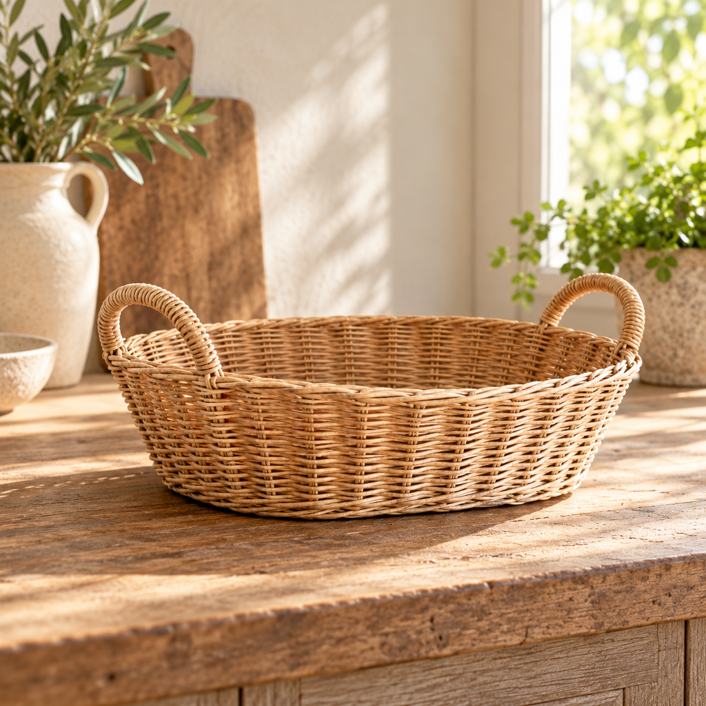 Oval Woven Basket