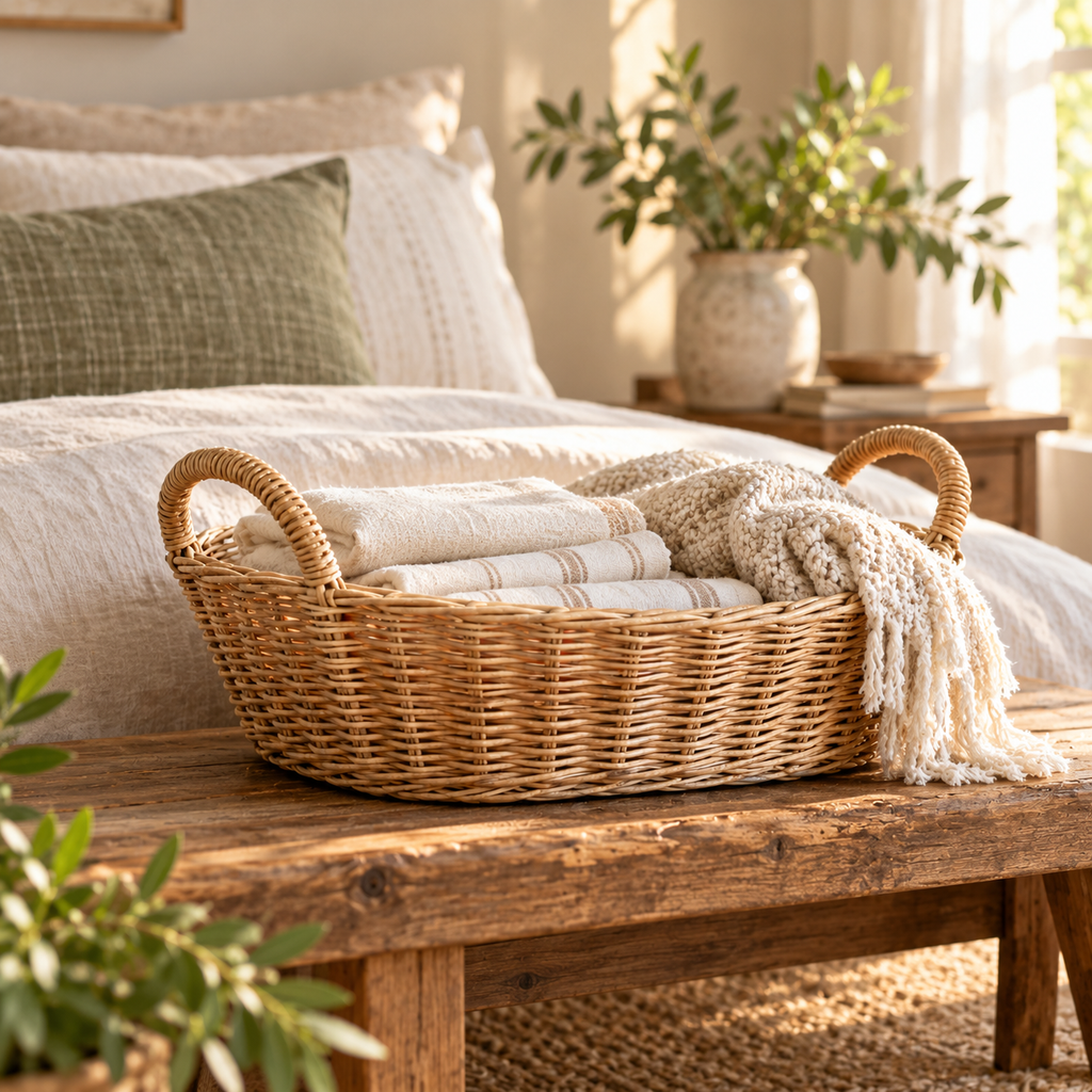 Oval Woven Basket