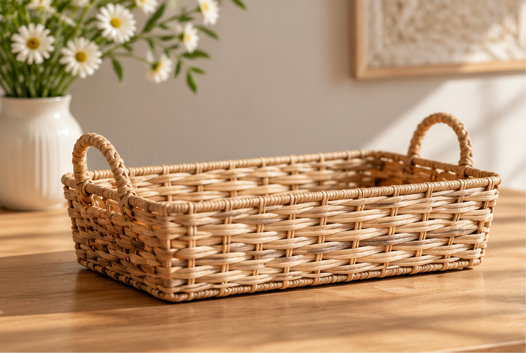 Rectangular Woven Basket