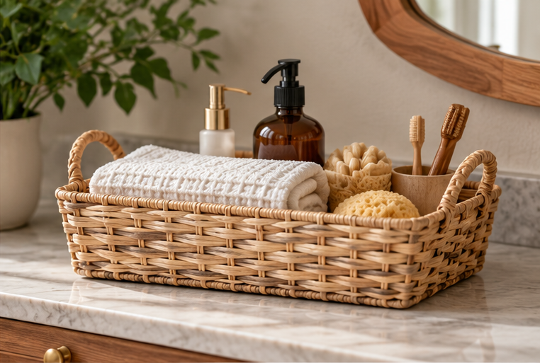Rectangular Woven Basket