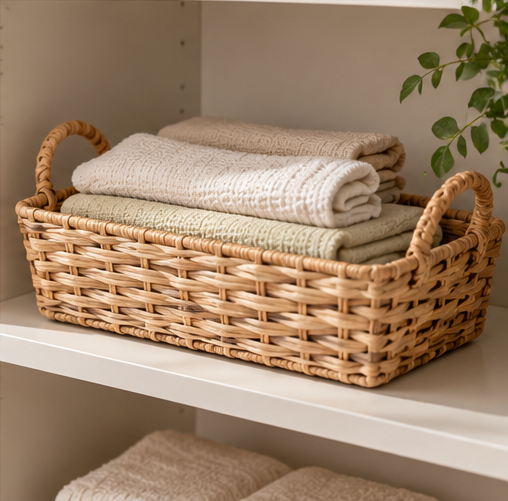 Rectangular Woven Basket