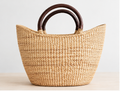 Large Woven Market Shopper