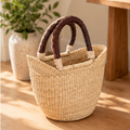 Small Woven Market Shopper