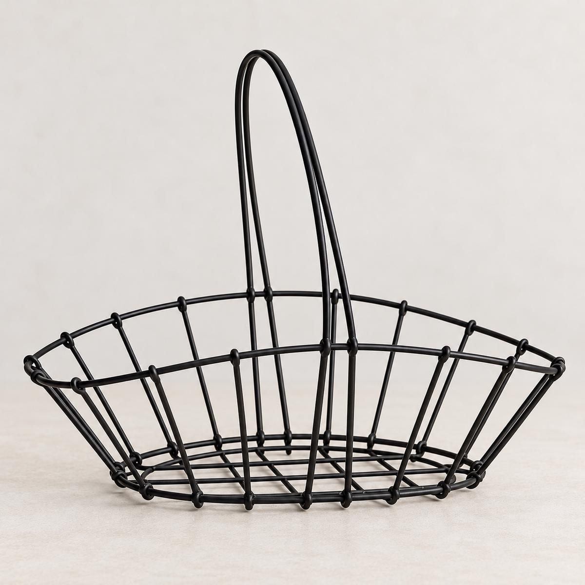Handled Wire Gathering Basket