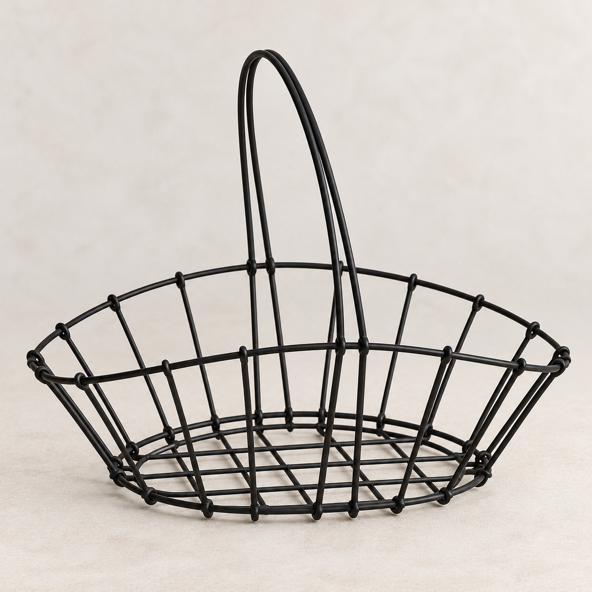 Handled Wire Gathering Basket