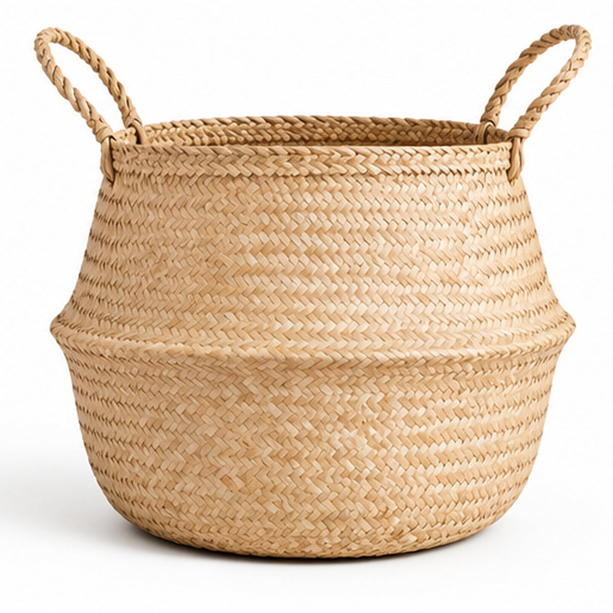 Woven Collapsible Belly Storage Basket