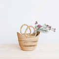 Small Openwork Woven Market Shopper - Image 1