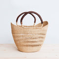 Large Openwork Woven Market Shopper - Image 1