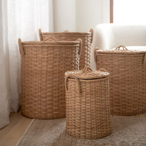 Handwoven Nesting Storage Hamper - Image 2