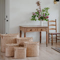 Handwoven Nesting Storage Hamper - Oval - Image 1