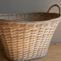 Handwoven Oval Floor Basket - Large - Image 1