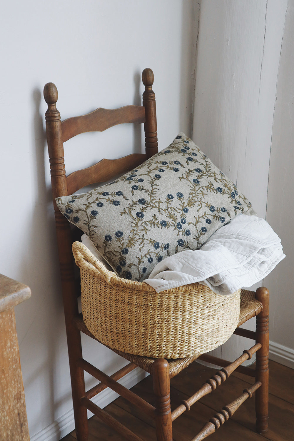 Round Nesting Floor Storage Basket - Image 5