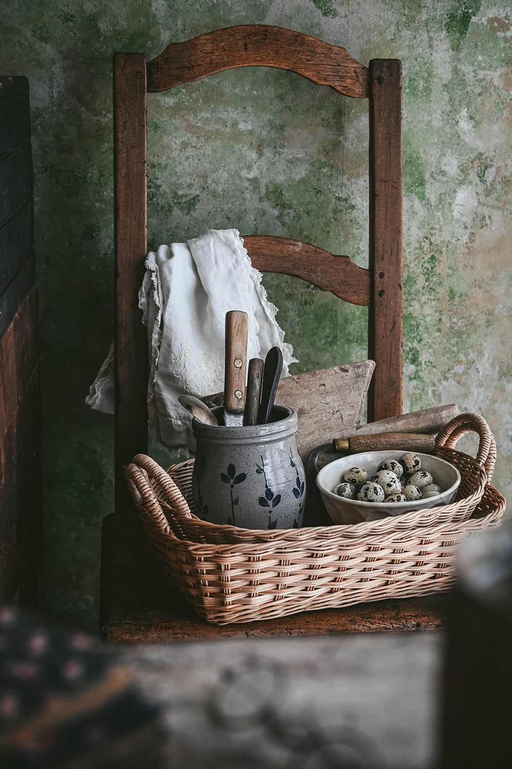 Rectangular Woven Basket - Image 2