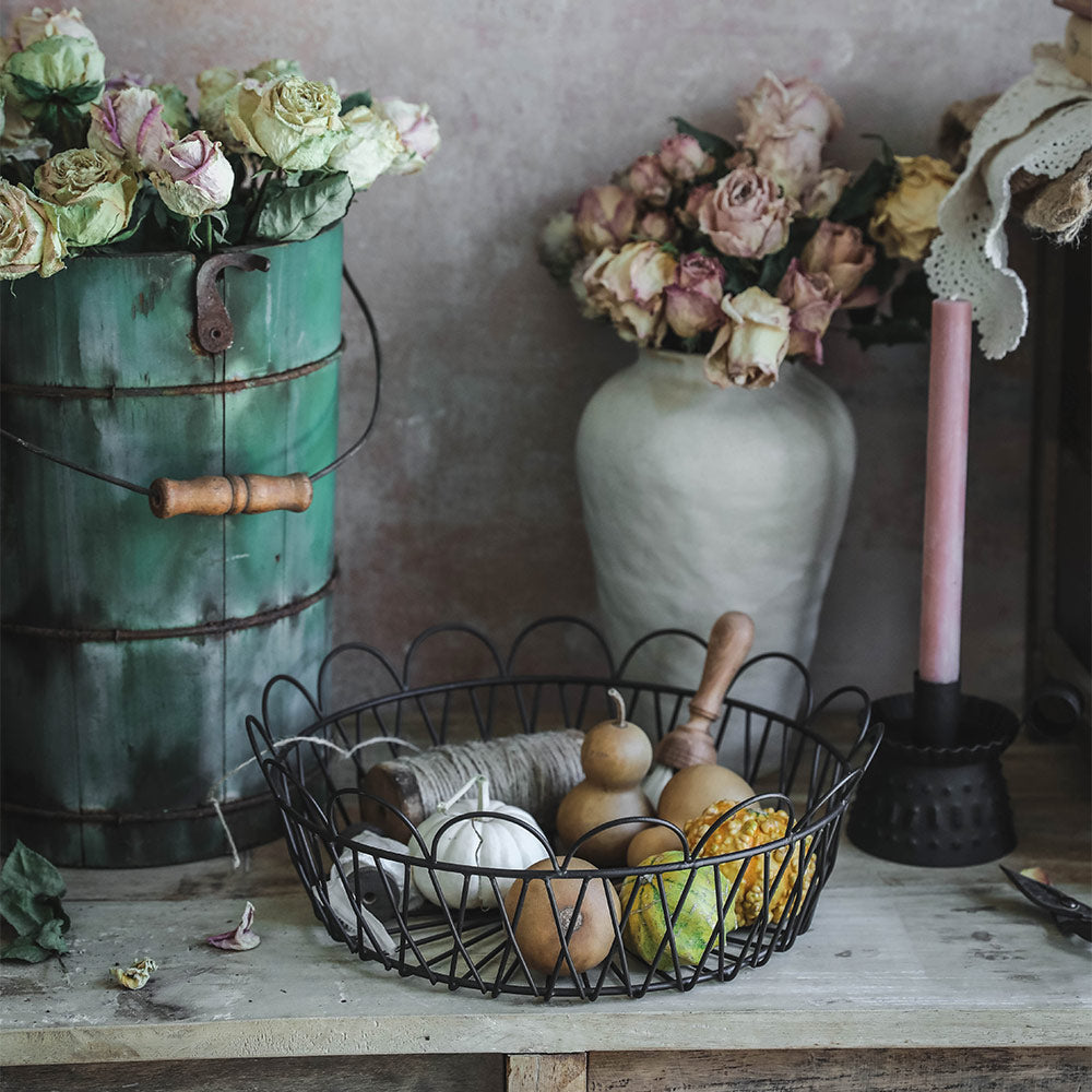 Petal-Shaped Wire Storage Basket - Image 3