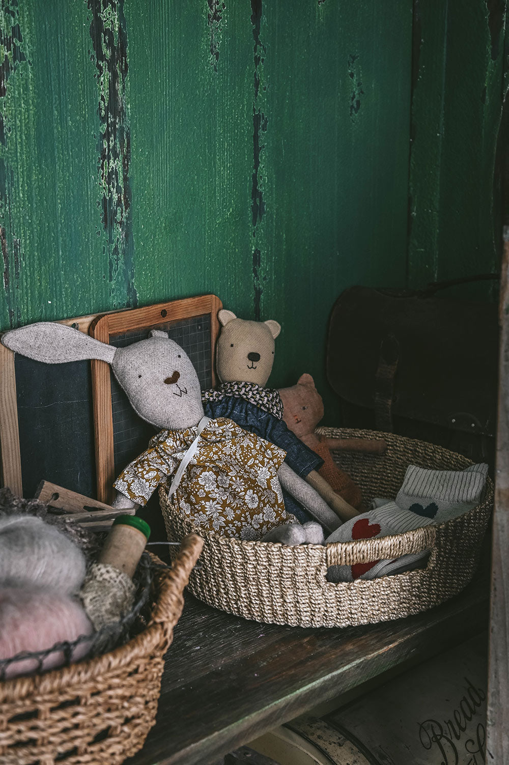 Short Woven Basket - Image 3