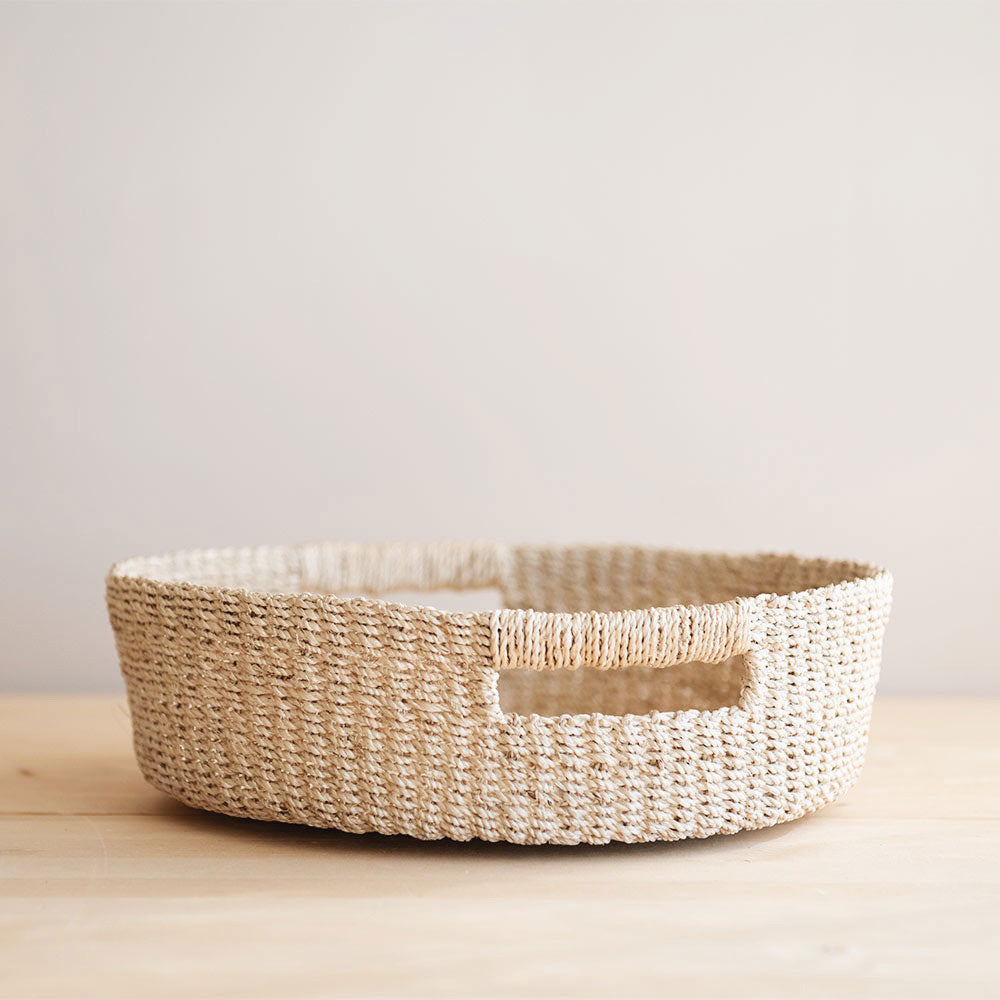 Short Woven Basket - Image 1