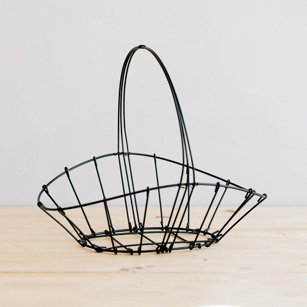 Handled Wire Gathering Basket - Image 2