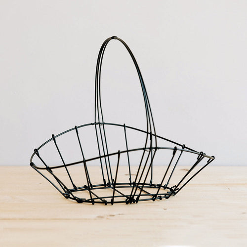 Handled Wire Gathering Basket - Image 2